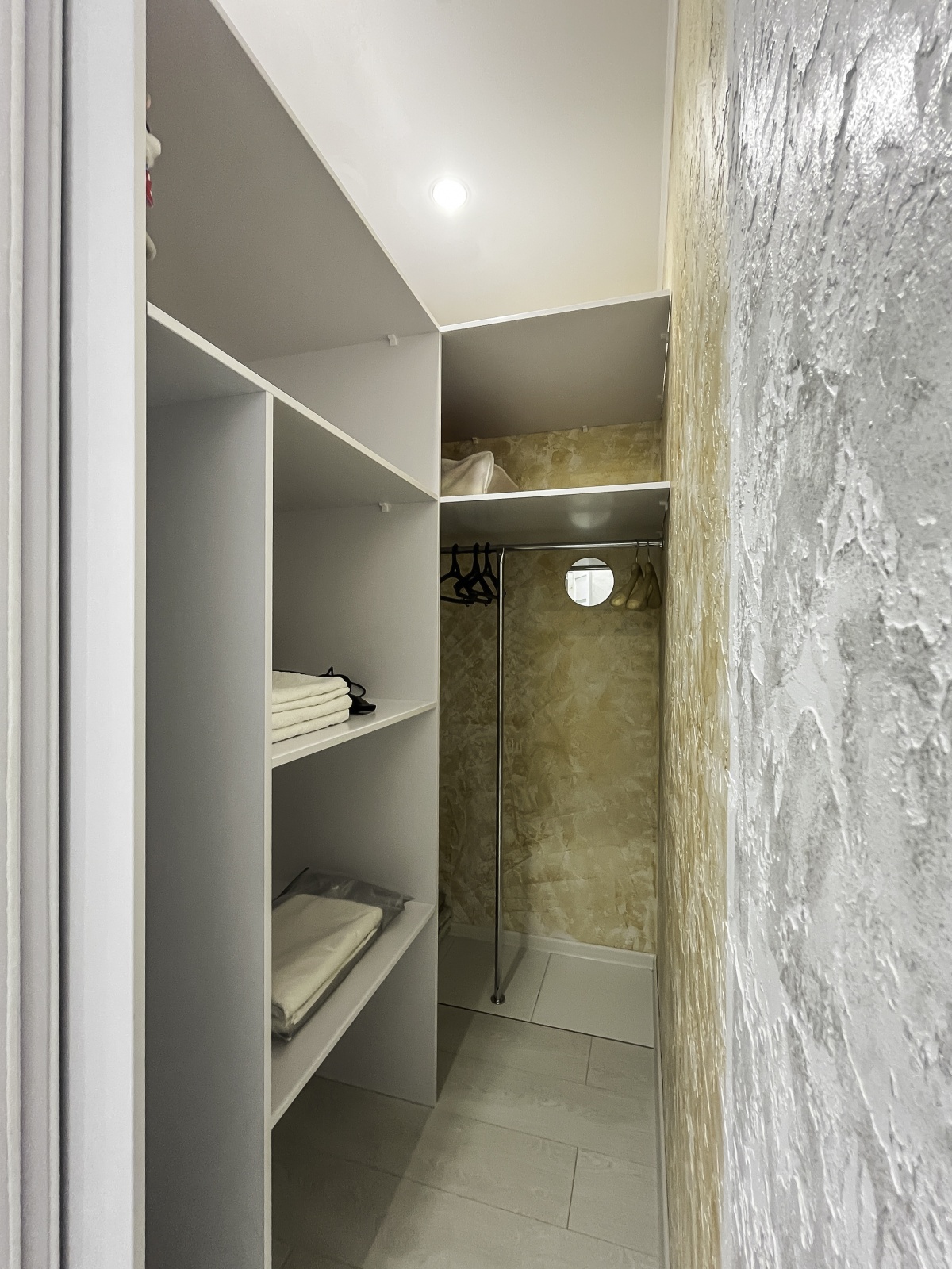 Стильная зеленая квартира 