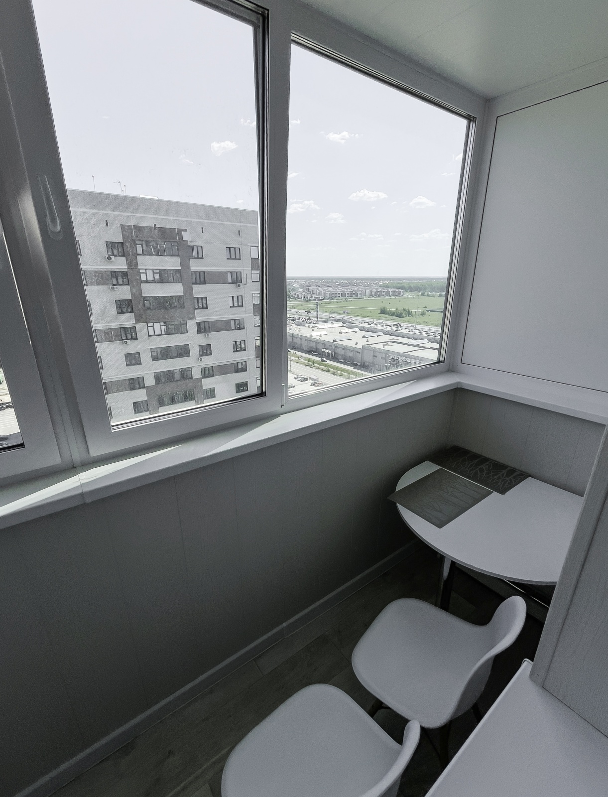 Стильная зеленая квартира 